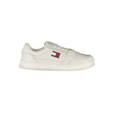 Tommy Hilfiger White Leather Men Sneaker -   -  Tommy Hilfiger.